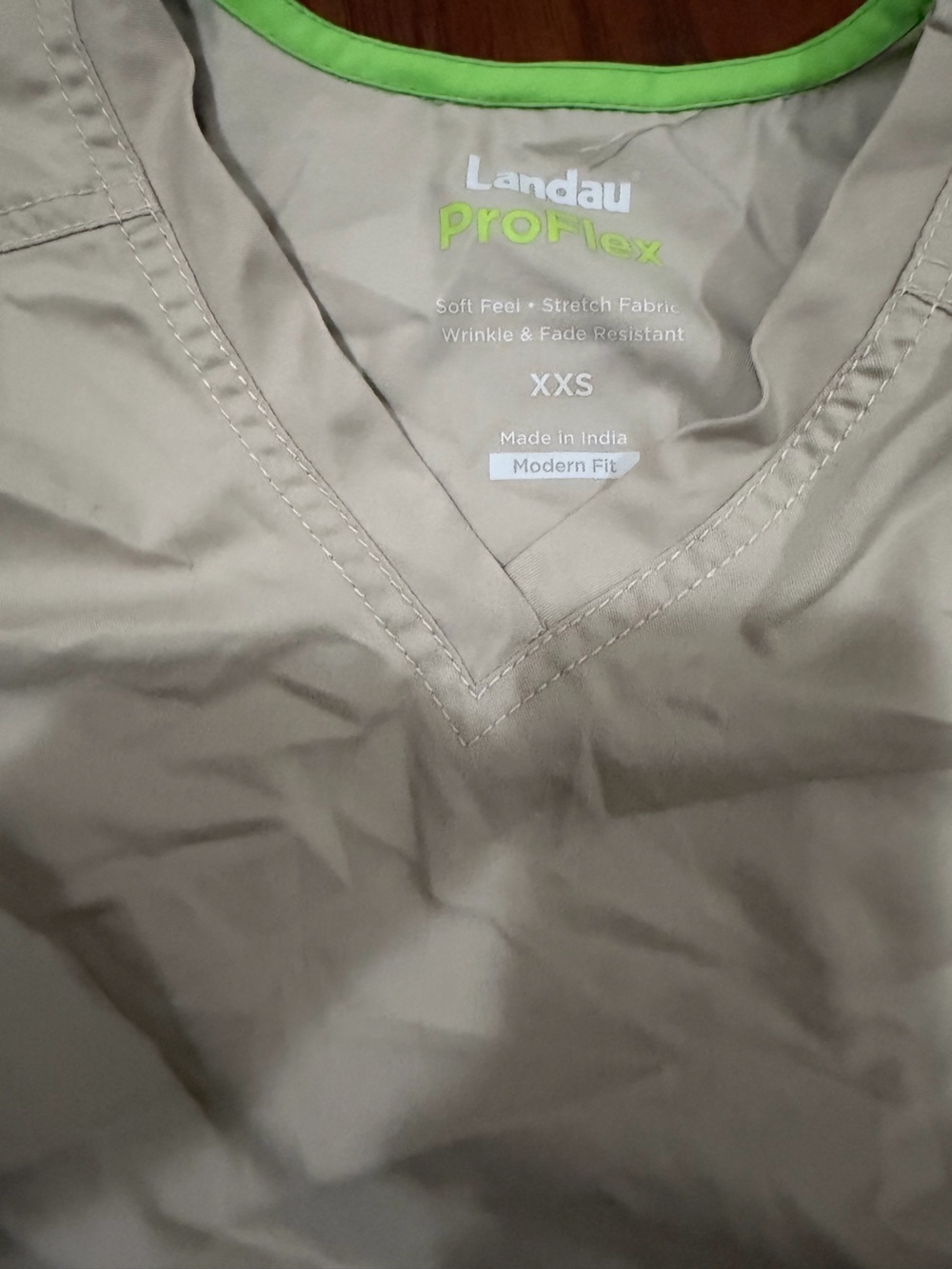 LANDAU Women’s Khaki Stretch Scrub Pants - XXS